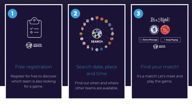 Find Your Match, le Tinder du foot, est lancé sur le web !