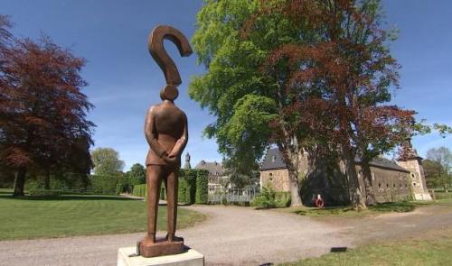 Folon s'invite au jardin à Jehay