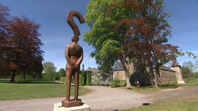 Folon s'invite au jardin à Jehay