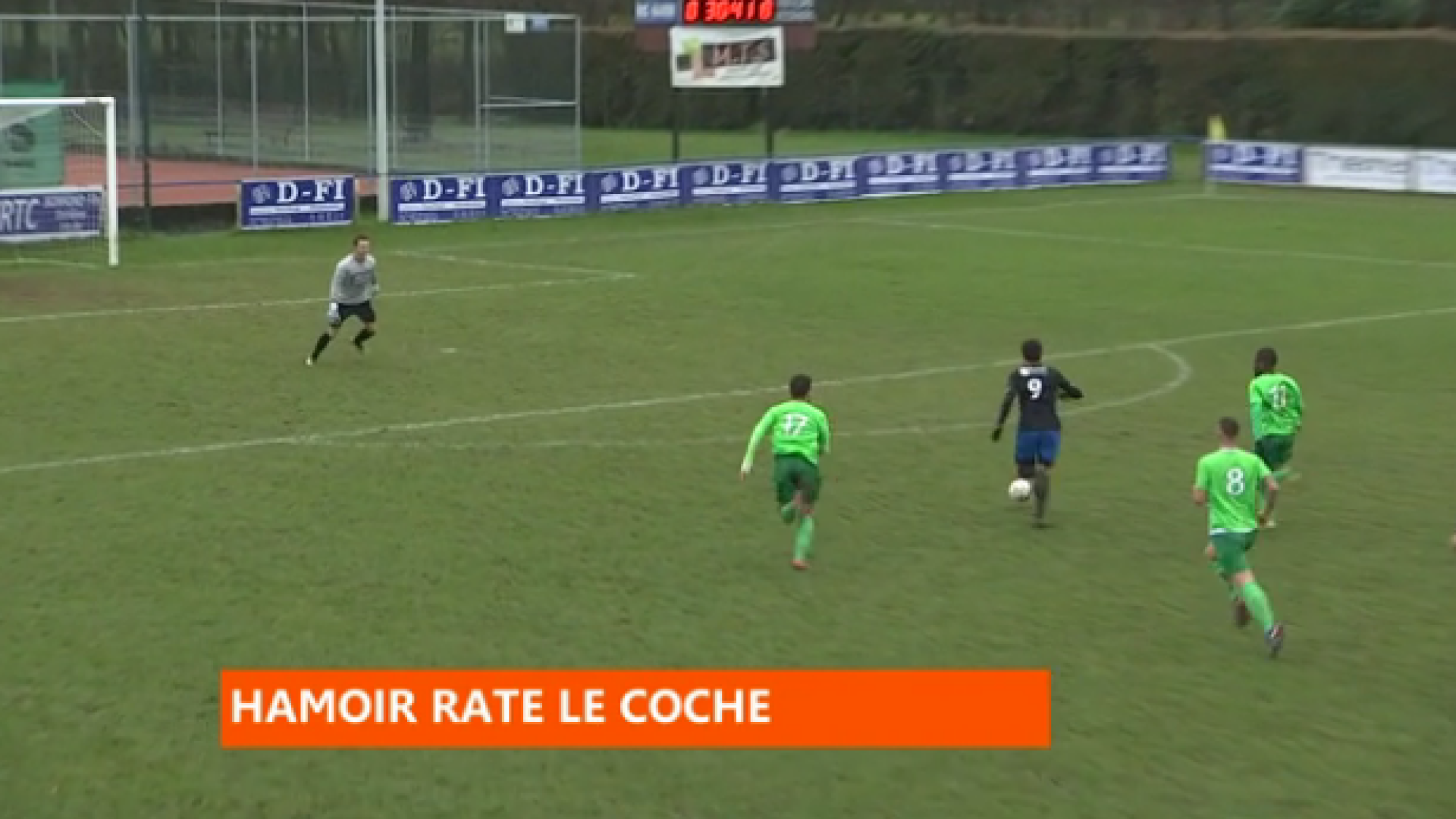 Football : Hamoir - La Calamine