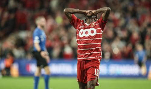 Football : même face à la lanterne rouge, le Standard n'y arrive pas