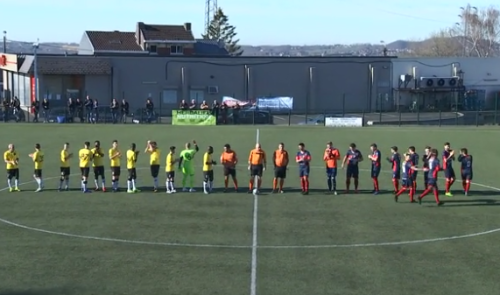 Football: Ougrée - Wanze Bas Oha