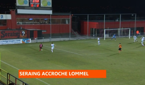 Football : Seraing - Lommel
