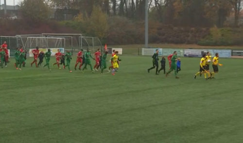Football : Waremme - La Louvière