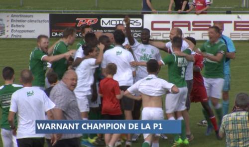 Football : Warnant champion à Amay