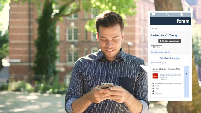 Forem : une nouvelle app au service des demandeurs d'emploi