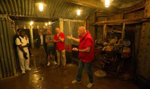 Fort d'Eben, ouverture d'une casemate, 84 ans après son explosion