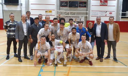 Futsal: Seraing clôture sa saison en s'offrant la coupe Vrijens