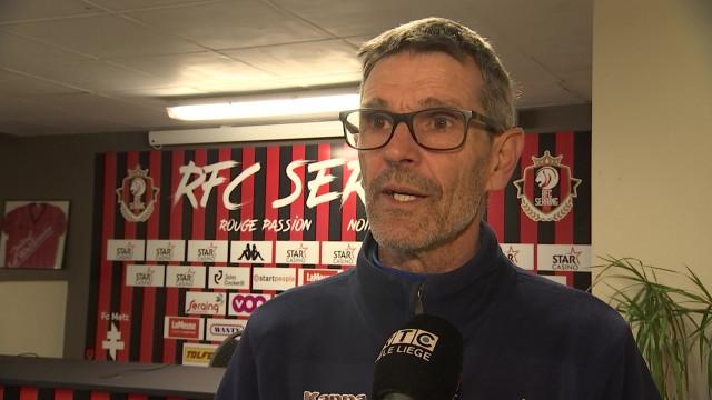 Garcia avant Seraing-Ostende : "Gagner pour continuer à y croire"