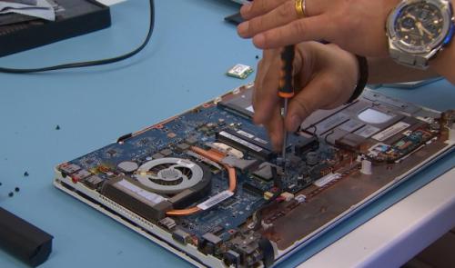 Genius Cycle, la collecte d'ordinateurs défectueux ou non-utilisés