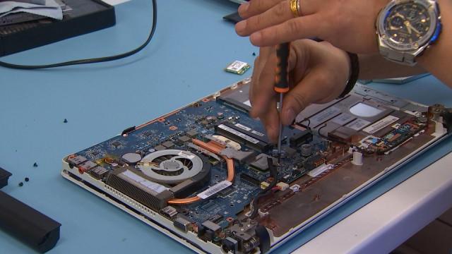 Genius Cycle, la collecte d'ordinateurs défectueux ou non-utilisés