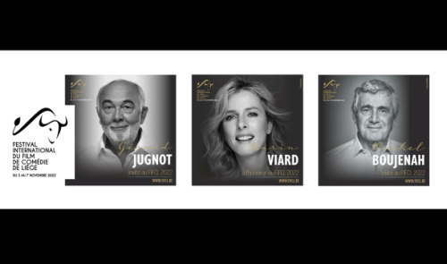 Gérard Jugnot, Karin Viard et Michel Boujenah en novembre à Liège 