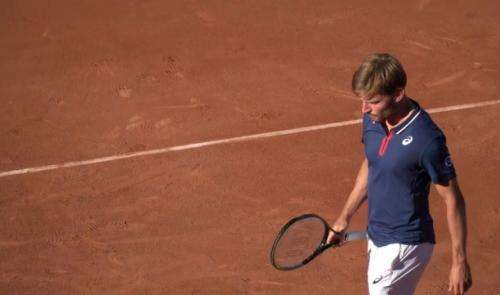 Goffin: "Le début de match m'a mis KO"