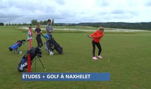 Golf et études secondaires à Naxhelet