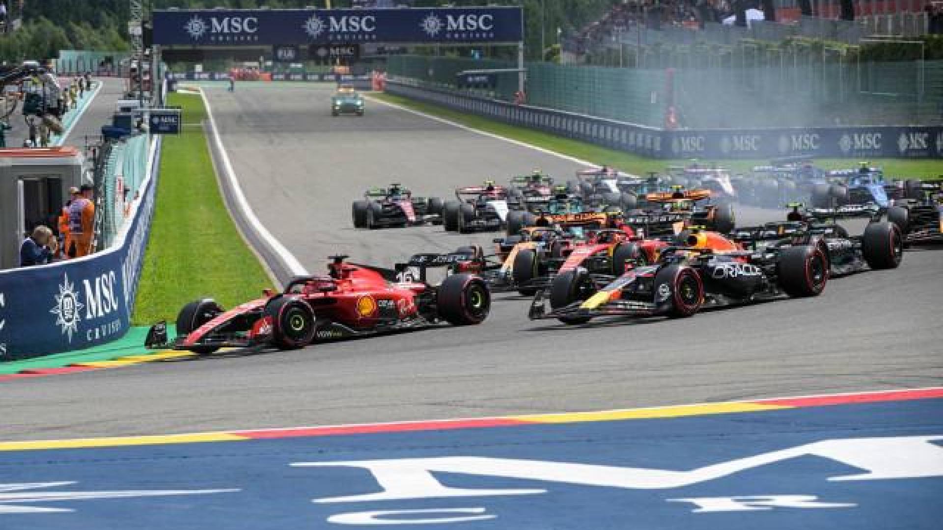Le GP de Belgique de F1 prolongé jusqu'en 2031, mais pas de course en 2028 ni 2030
