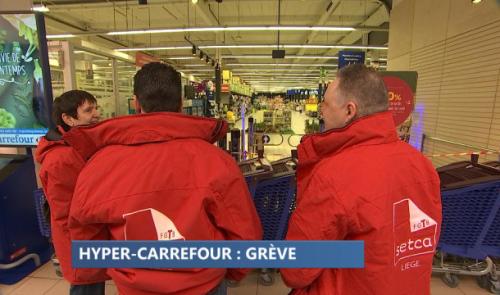 Grève dans les magasins Carrefour de la région 