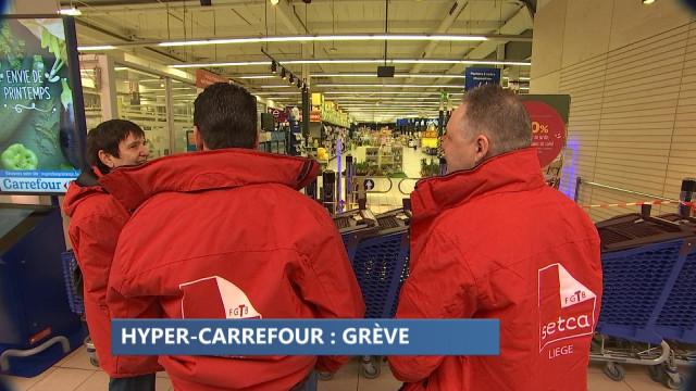 Grève dans les magasins Carrefour de la région 