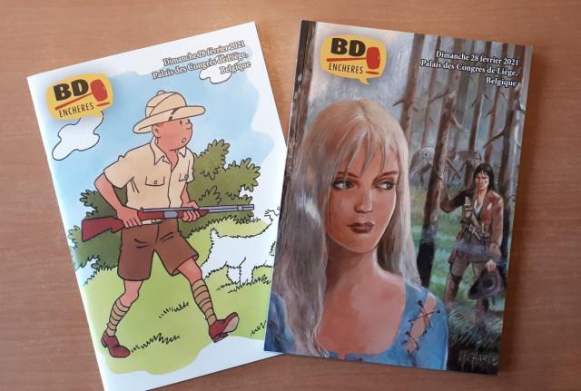 Gros succès de la vente aux enchères de Bandes Dessinées 