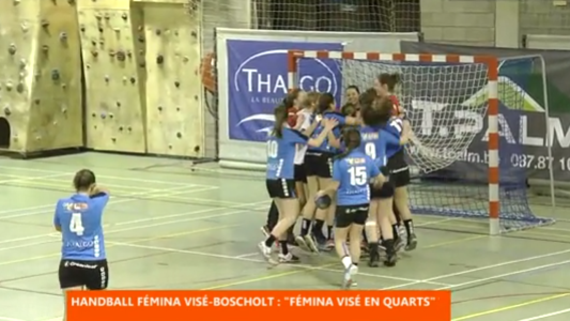 Handbal : le Fémina Visé en quart de finale de la Coupe 