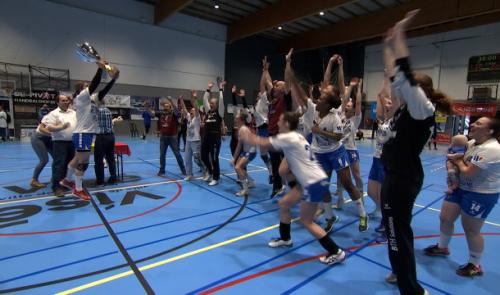 Handball : Le Femina Visé sacré champion de Belgique après avoir surclassé Saint-Trond !