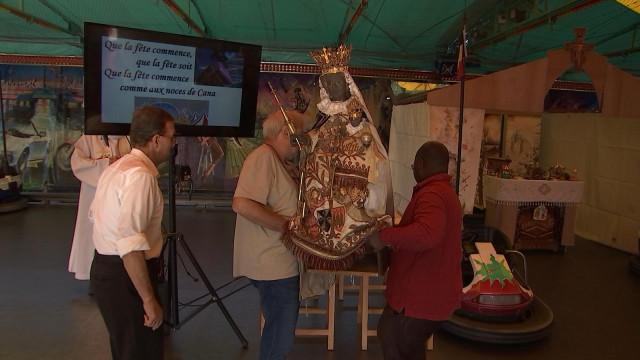 Huy : Notre Dame de la Sarte sur le champ de foire