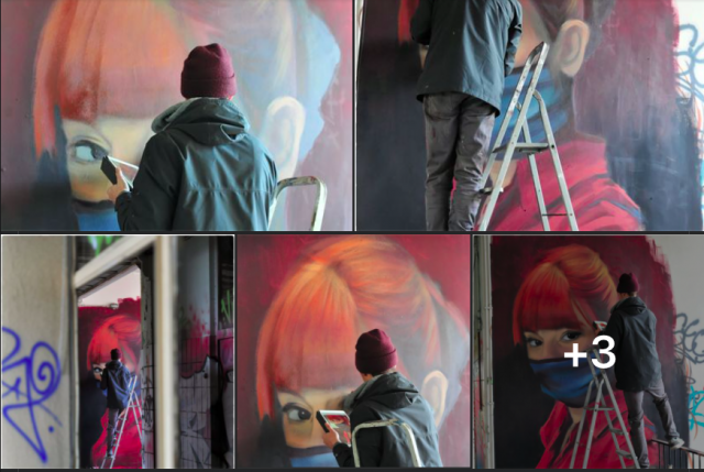 HYER revient sur sa fresque à la mémoire d'Alysson