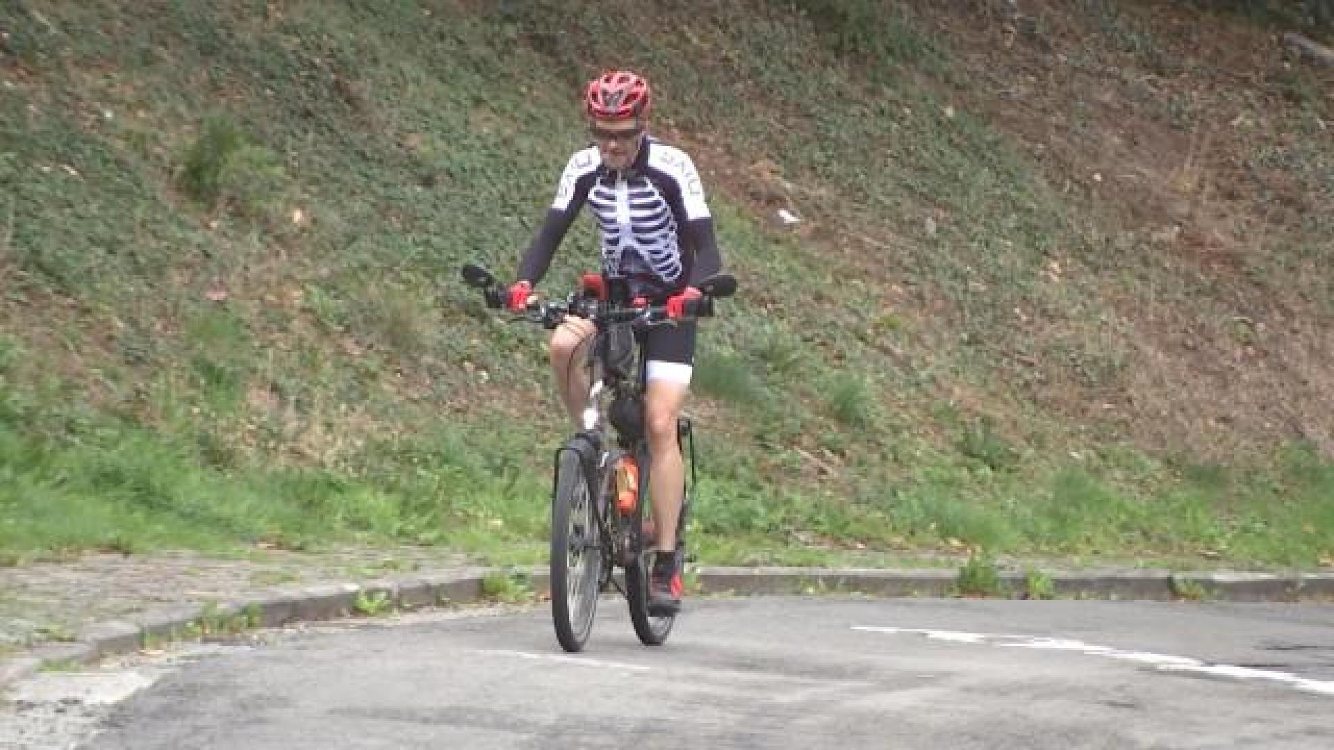Il veut grimper 65 fois le Mur de Huy