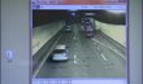 Accident à l'entrée du tunnel de Cointe