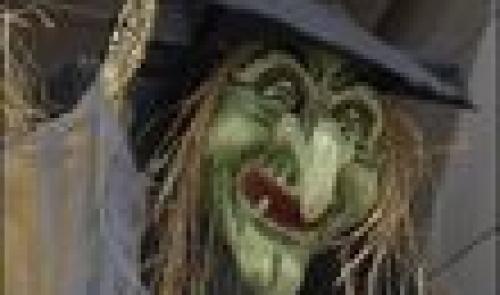 Préparation de la fête d'Halloween