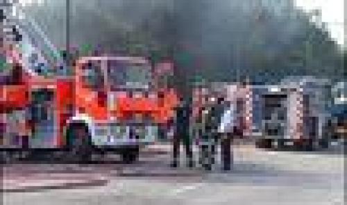 Violent incendie à Neupré