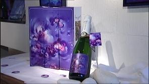 Peintre sur champagne