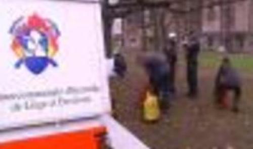Pompiers de Liège : exercice de sauvetage
