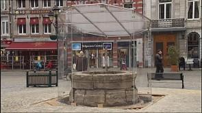 Huy : les fondations du Bassinia à nouveau visibles