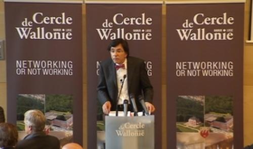 Elio Di Rupo au Cercle de Wallonie