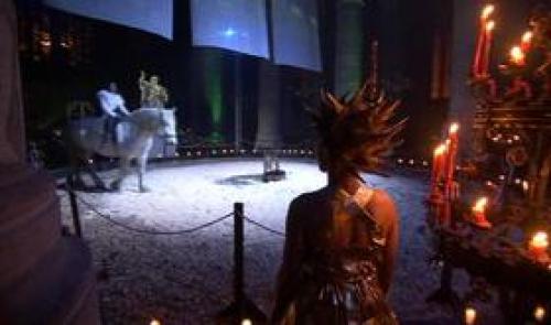 Nocturnales : des chevaux dans la cathédrale St Paul