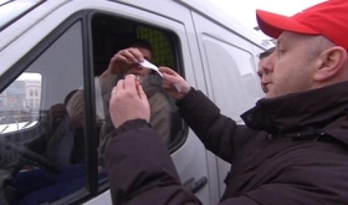 Manifestation des gardiens de Lantin