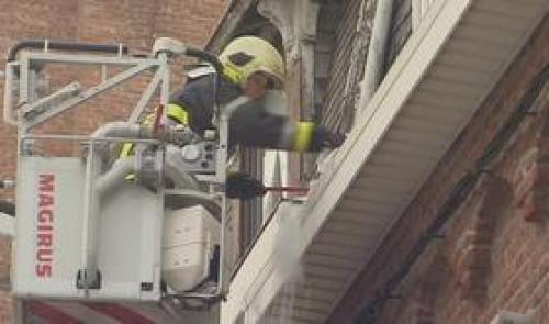 Dégel : les pompiers interviennent