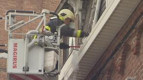 Dégel : les pompiers interviennent