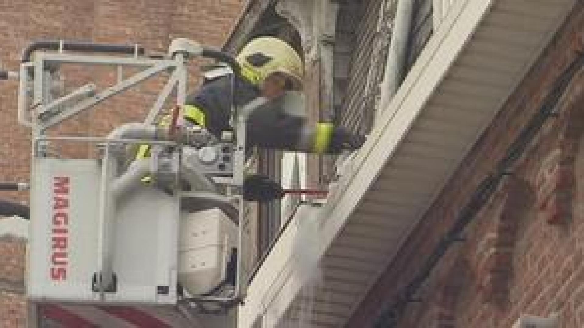 Dégel : les pompiers interviennent