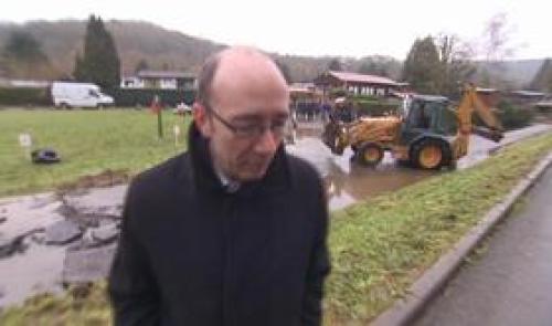 Esneux : visite de Rudy Demotte