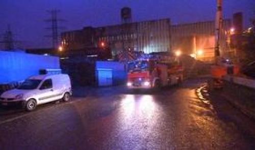 Incendie à Seraing