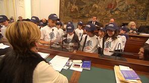 Nouveau conseil communal des enfants à Liège