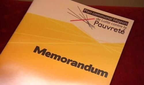 Liège : Mémorandum contre la pauvreté