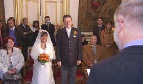Ils se marient ... à la Saint Valentin !