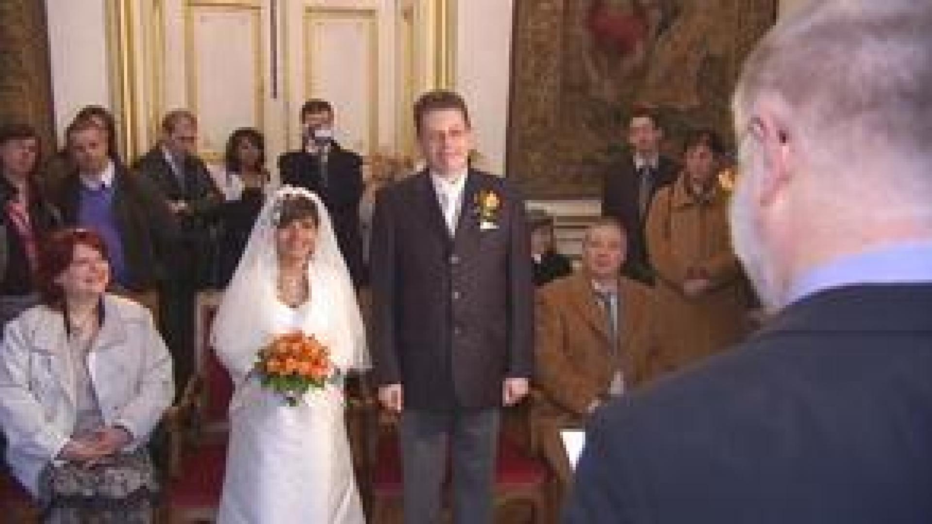 Ils se marient ... à la Saint Valentin !