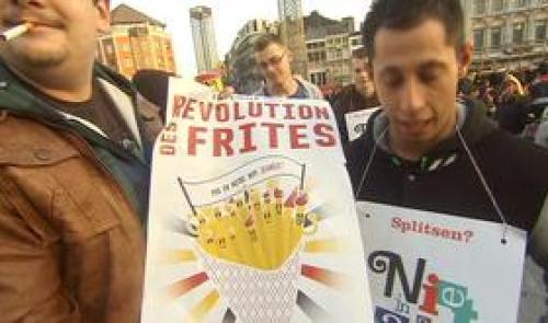 Révolution des frites à Liège