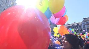 Tambours de la paix à Huy