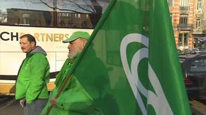 Des liégeois participent à la manifestation bruxelloise