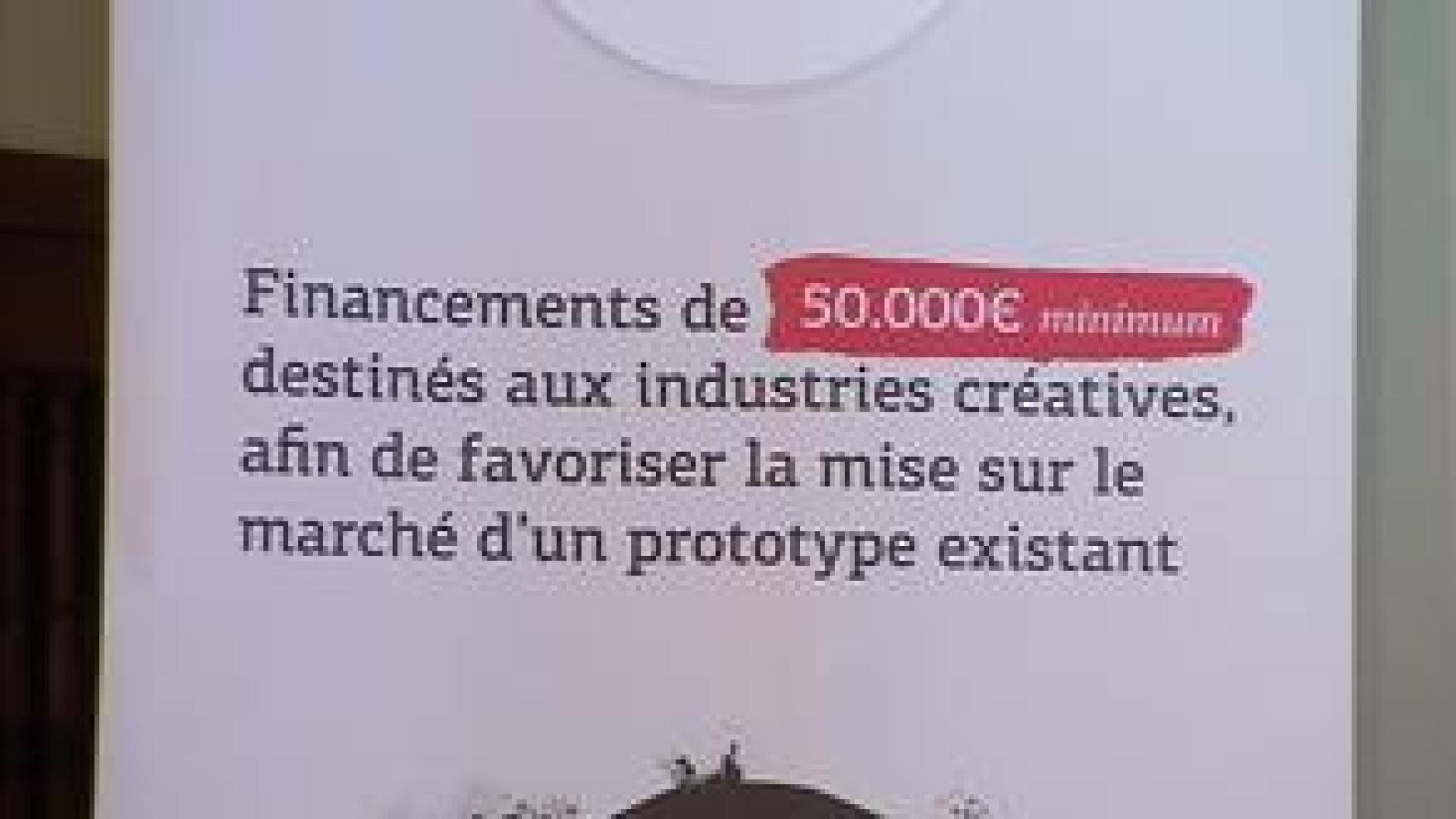 Creative Wallonia : dynamisation de l'activité économique