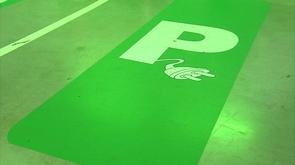 Des bornes électriques à la Médiacité